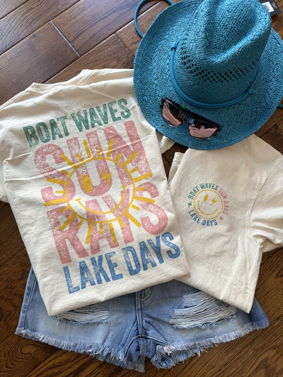 Boat Waves, Sun Rays, Lake Days- Youth