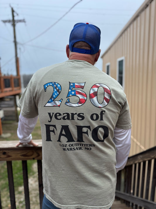 2026 FAFO Flag Tee