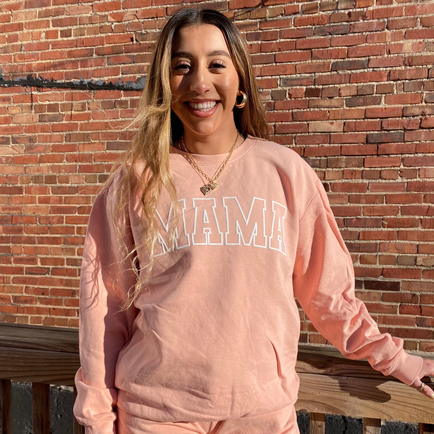 MAMA Puff Fleece Sweatshirt