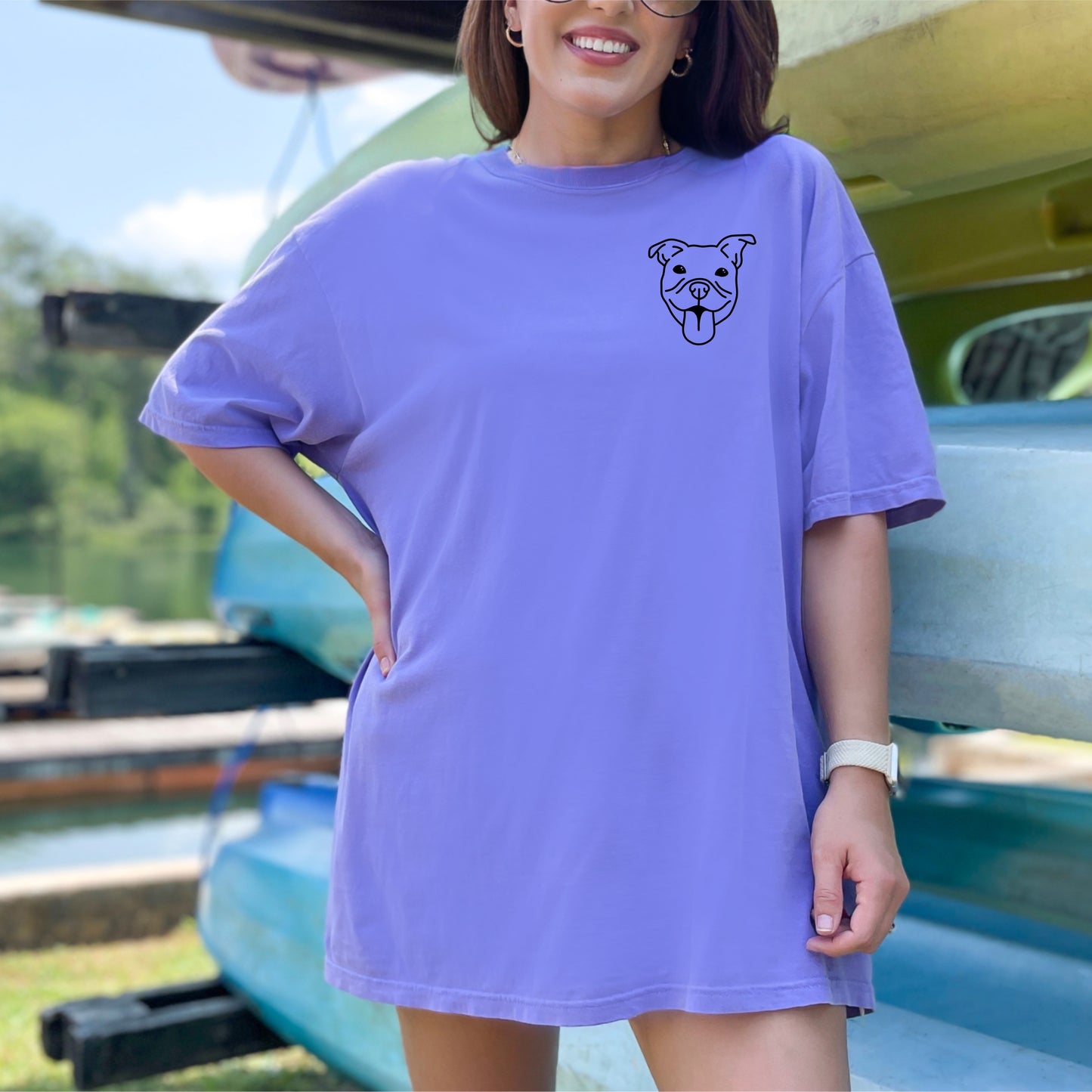 Pitbull Mom Tee