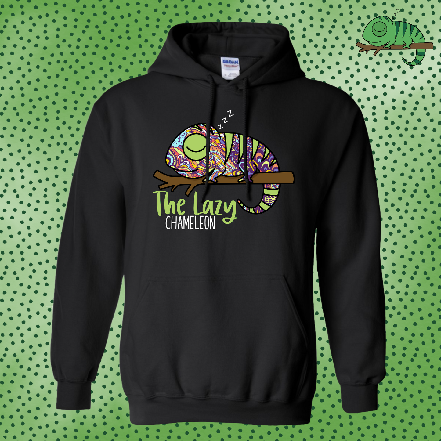 Psychedelic Doodle Tim Hoodie