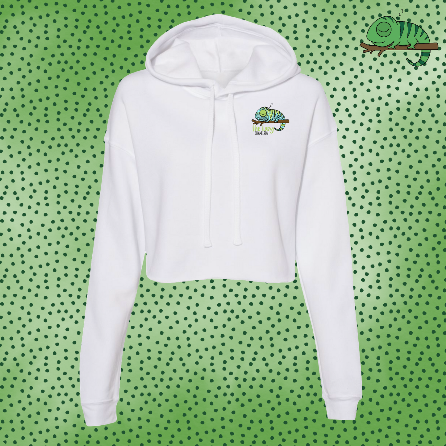 Psychedelic Green Marble Tim Hoodie